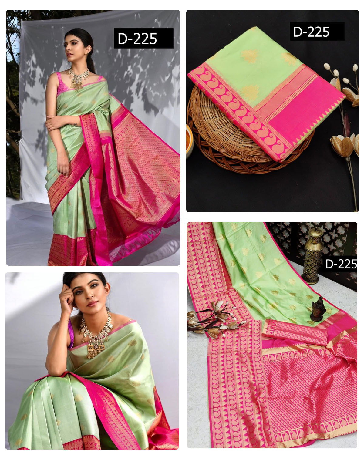 D225 Heavy Designer Wedding Sarees Catalog